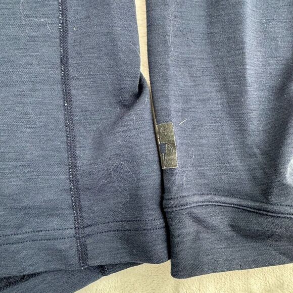Smartwool Shirt Mens Medium Blue Base Layer MerinoMax Half-Zip Stretch Pocket - Picture 7 of 14